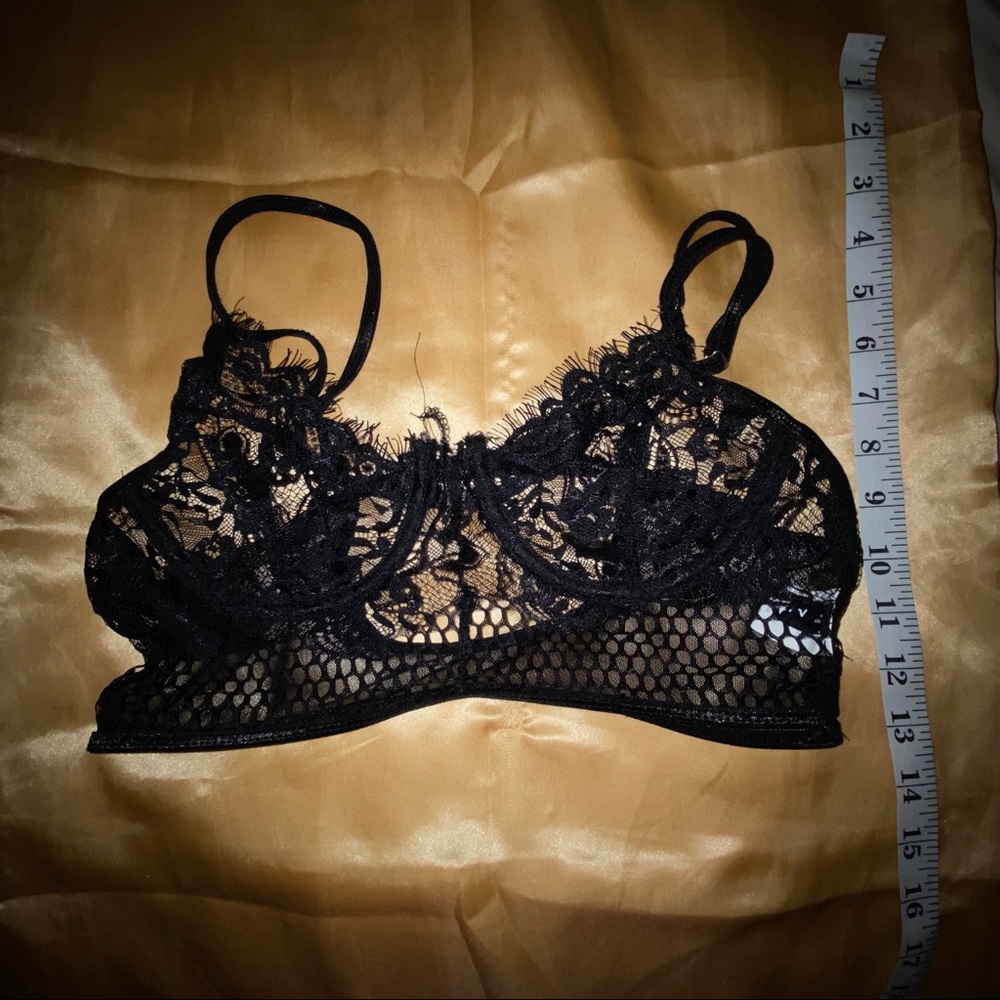 Shein black bralette